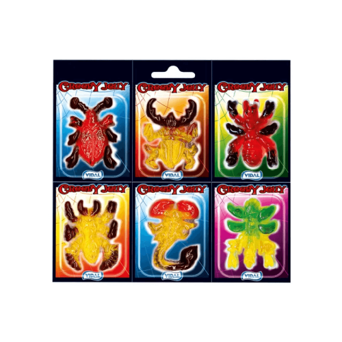 Vidal Creepy Jelly 6-pack 66g – Coopers Candy