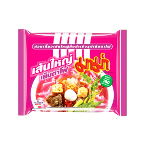 Mama Flat Rice Noodles Yentafo 50g – Coopers Candy