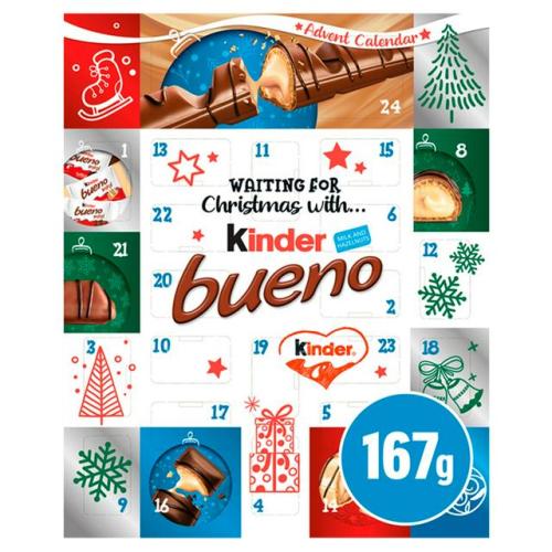 Kinder Bueno Adventskalender 167g – Coopers Candy