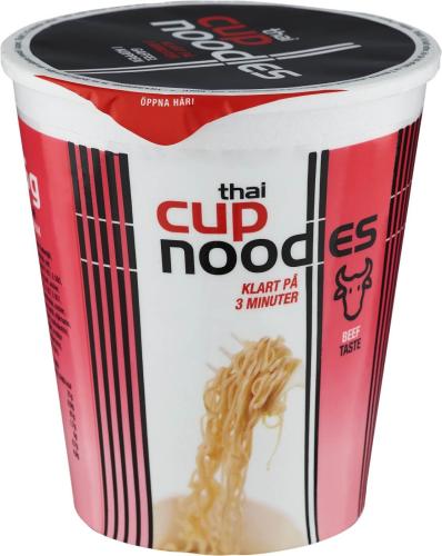 Thai Cup Noodles Beef Flavour 65g – Coopers Candy