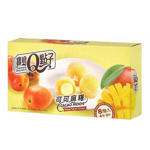 Taiwan Dessert - Mochi Cacao Mango Flavour 80g – Coopers Candy