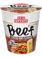 Nissin Cup Noodles 5 Spice Beef Flavour 64g – Coopers Candy