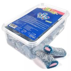Jellioo Knubbisar Sur Blå Hallon 1kg – Coopers Candy