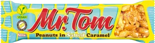 Mr Tom Peanut Bar Salted Caramel 40g (BF:2026-07-31) &ndash; Coopers Candy