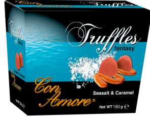 Con Amore Truffles Seasalt & Caramel 180g – Coopers Candy