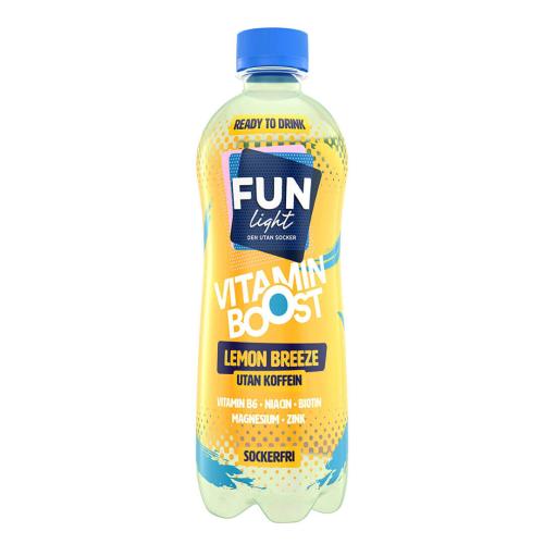 FUN Light RTD Lemon Breeze Koffeinfri 500ml – Coopers Candy