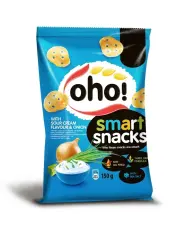 OHO Snacks Sourcream & Onion 50g &ndash; Coopers Candy
