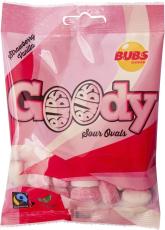 Bubs Goody Sour Strawberry Vanilla 90g – Coopers Candy