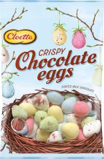 Cloetta Crispy Chocolate Eggs 110g – Coopers Candy