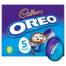 Cadbury Oreo Egg 5-pack (155g) – Coopers Candy