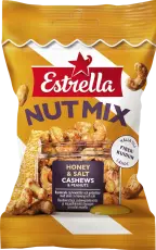 Estrella Nut Mix Honey & Salt 50g &ndash; Coopers Candy