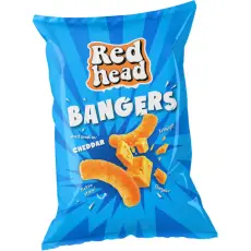 Redhead Bangers Cheddar 100g &ndash; Coopers Candy