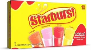Starburst Freezer Pops 283g – Coopers Candy