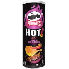 Pringles Hot Smokin BBQ Ribs Flavour 160g – Coopers Candy
