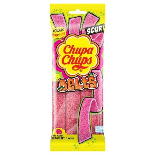 Chupa Chups Belts Strawberry 90g – Coopers Candy