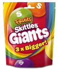 Skittles Giants Fruits 132g &ndash; Coopers Candy