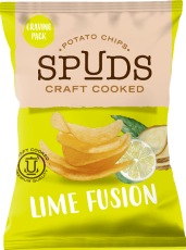 Spuds Craft Cooked Lime Fusion 145g – Coopers Candy