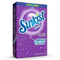Sunkist Singles To Go 6-pack Zero - Grape – Coopers Candy