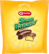 Carletti Skumbananer Ljus 100g – Coopers Candy