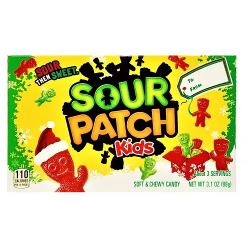 Sour Patch Kids Xmas box 88g – Coopers Candy