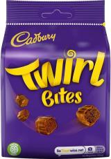 Cadbury Twirl Bites Chocolate Bag 85g &ndash; Coopers Candy