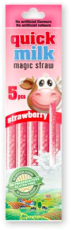 Quick Milk - Jordgubb 5-pack &ndash; Coopers Candy