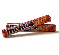 Mentos Rulle Cinnamon 37.5g &ndash; Coopers Candy