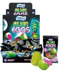 Vidal Alien Eggs Bubblegum 200st – Coopers Candy