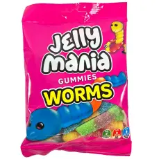 Jake Jelly Mania Worms 100g &ndash; Coopers Candy