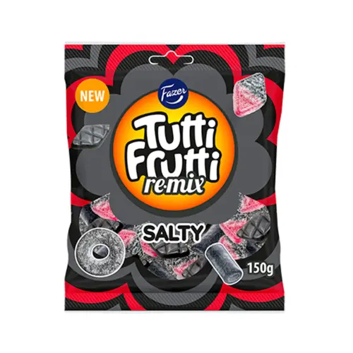 Tutti Frutti Remix Salty 150g – Coopers Candy