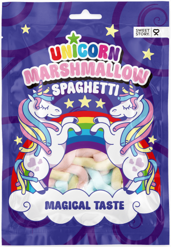 Sweet Story Marshmallow Unicorn Spaghetti 50g – Coopers Candy