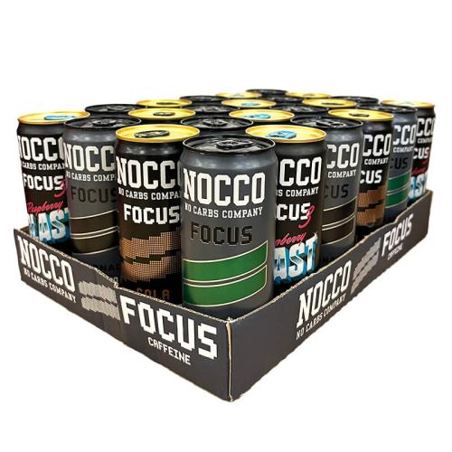 NOCCO Focus Mixflak x 24st – Coopers Candy