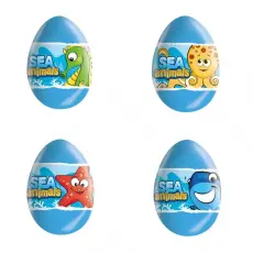 Zaini Sea Animals Chocolate Egg + Surprise 20g (1st) – Coopers Candy