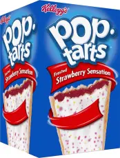 Kelloggs Pop-Tarts frosted Strawberry Sensation 384g – Coopers Candy