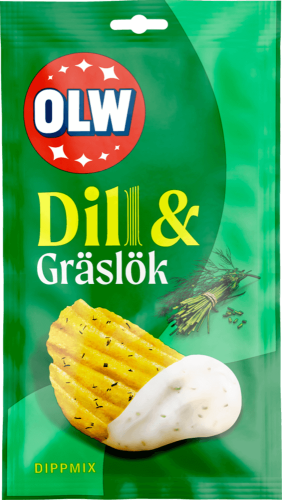 OLW Dipmix Dill & Gräslök 24g – Coopers Candy