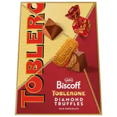 Toblerone Biscoff Truffles Box 180g &ndash; Coopers Candy