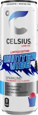 Celsius Winter Vibe Cranberry Fizz 355ml &ndash; Coopers Candy