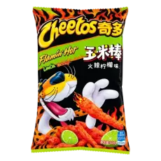 Cheetos Flamin Hot Crunchy Lime 60g &ndash; Coopers Candy