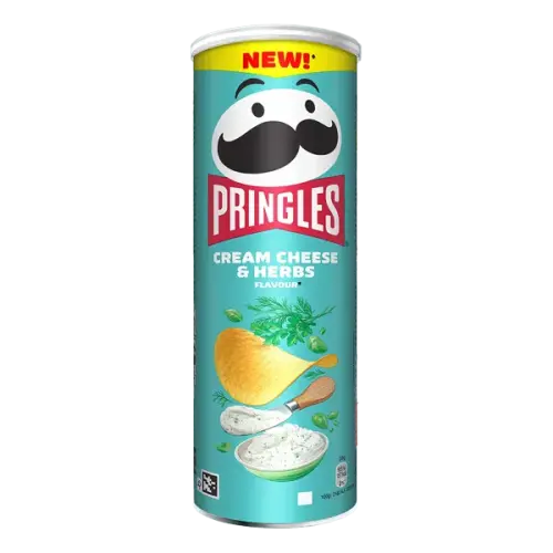 Pringles Cream Cheese & Herbs 165g – Coopers Candy