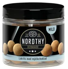 Nordthy Lakrits med mj&ouml;lkchoklad Mild 100g &ndash; Coopers Candy