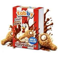 Tabby Chicken Wings Chocolate 50g &ndash; Coopers Candy