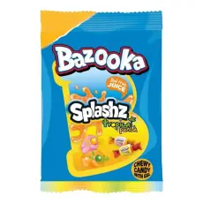 Bazooka Splashz Tropical Punch 120g – Coopers Candy