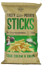 Tasty Potato Sticks Sourcream & Onion 125g – Coopers Candy