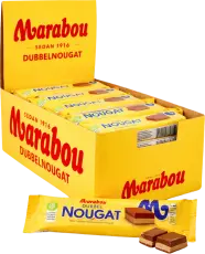 Marabou Dobbelt Nougat 43g x 42st &ndash; Coopers Candy