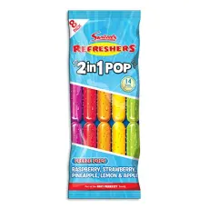 Swizzels Refreshers 2in1 pop 8-pack (600ml) &ndash; Coopers Candy