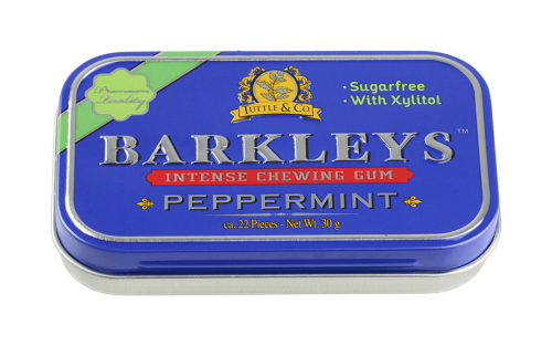 Barkleys Gum - Peppermint 30g – Coopers Candy