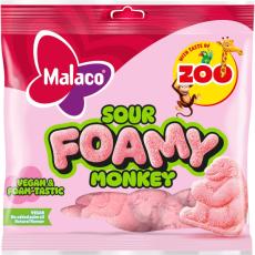 Malaco ZOO Sour Foamy Monkey 115g &ndash; Coopers Candy