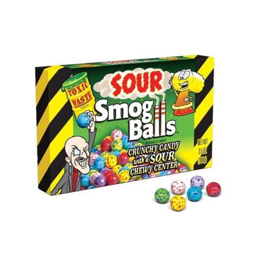 Toxic Waste Smog Balls Box 84g – Coopers Candy