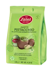 Zaini Mj&ouml;lkchoklad&auml;gg med pistagefyllning 118g &ndash; Coopers Candy