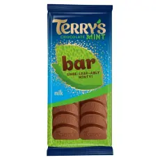 Terrys Mint Chocolate Bar 90g &ndash; Coopers Candy